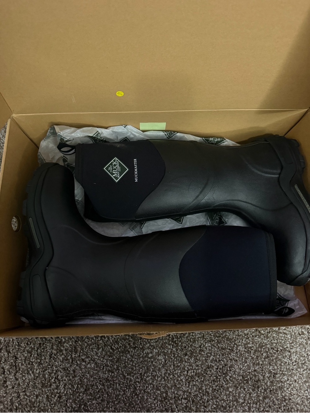 Muck Boot Arctic Pro Mid Men's Black Waterproof Boot